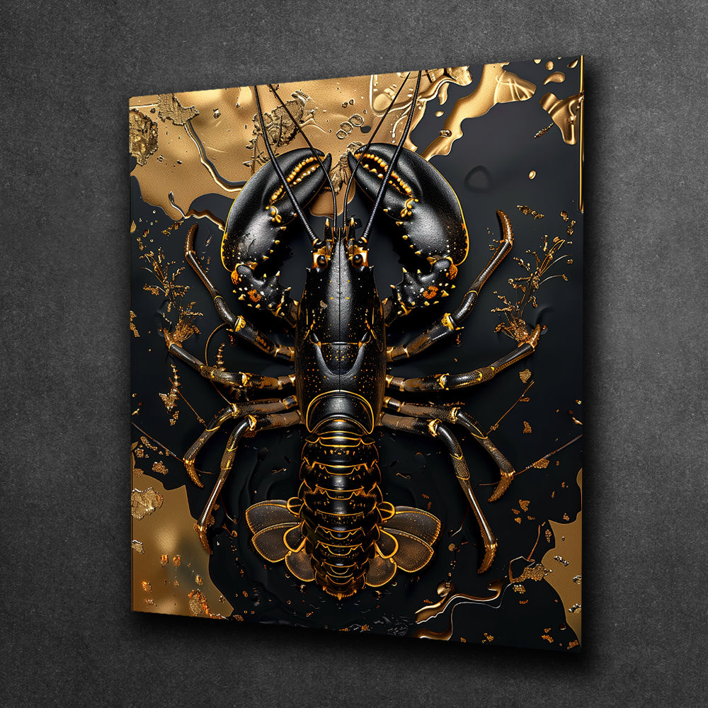Lobster Gold & Black