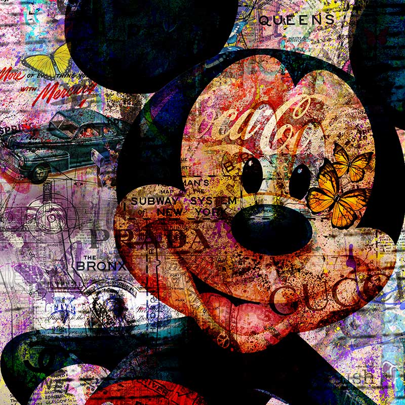 Mickey in a Branded Wonderland