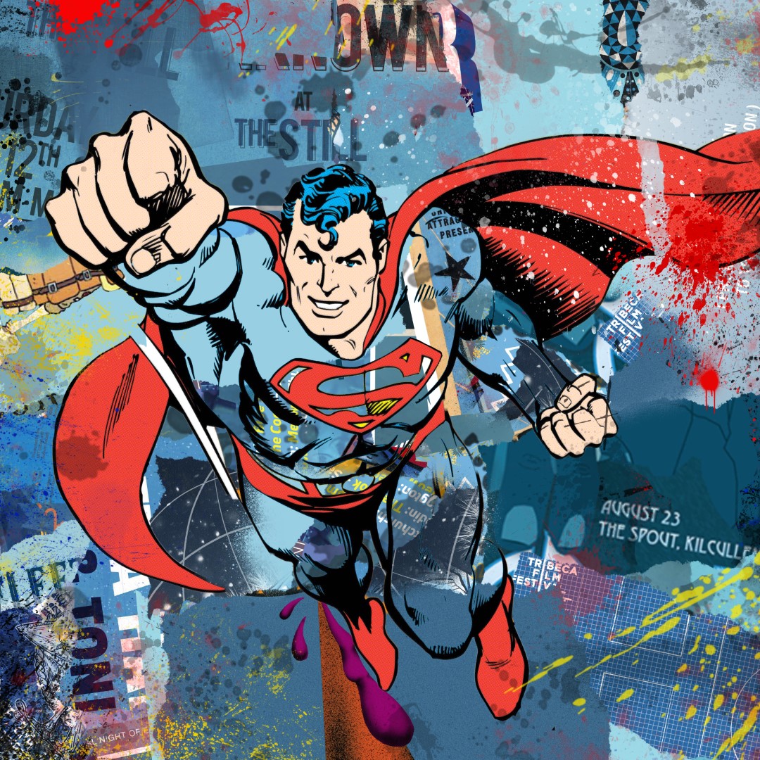 Flying Through a Pop Art Galaxy I