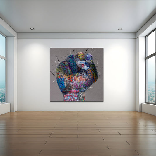 Urban Graffiti Fist