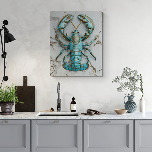 Lobster Turquoise & Gold