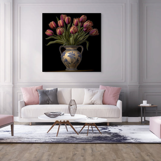 Sunset Flames in Delft