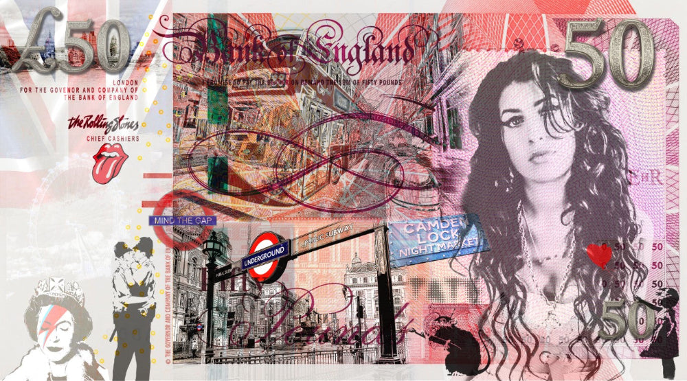 Iconic Bills - Amy Winehouse