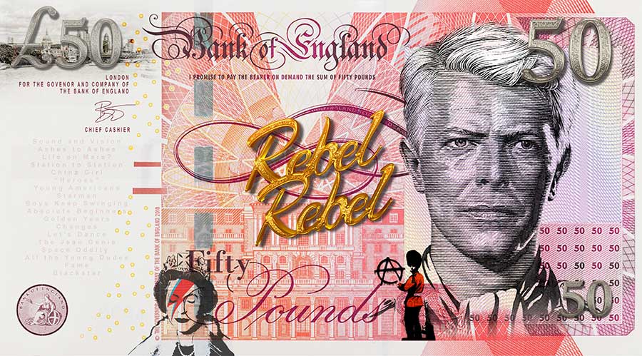 Iconic Bills - David Bowie II