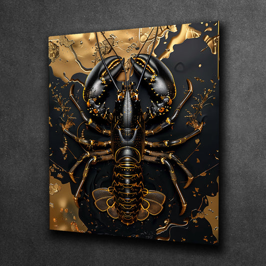 Lobster Gold & Black