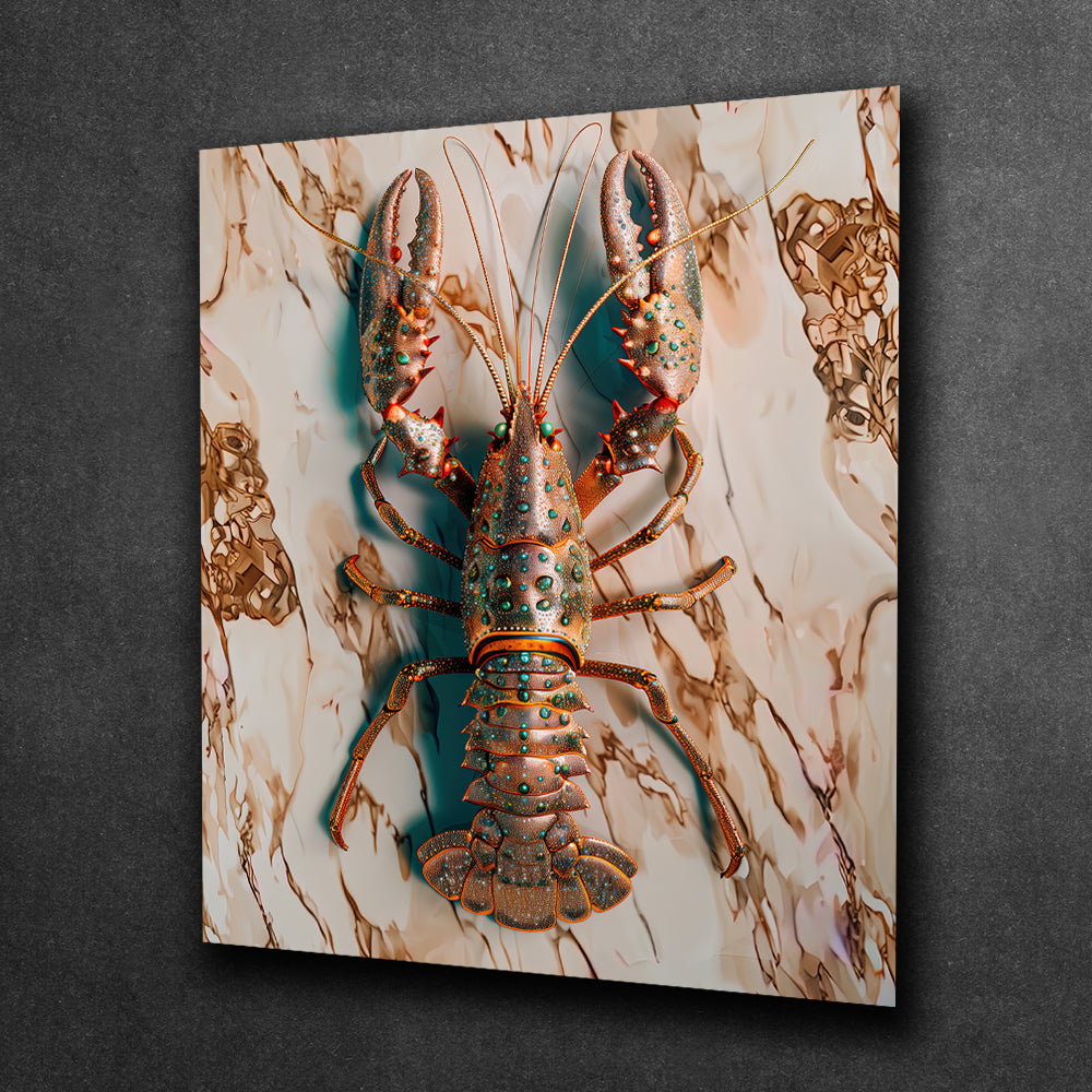 Lobster Copper & Green