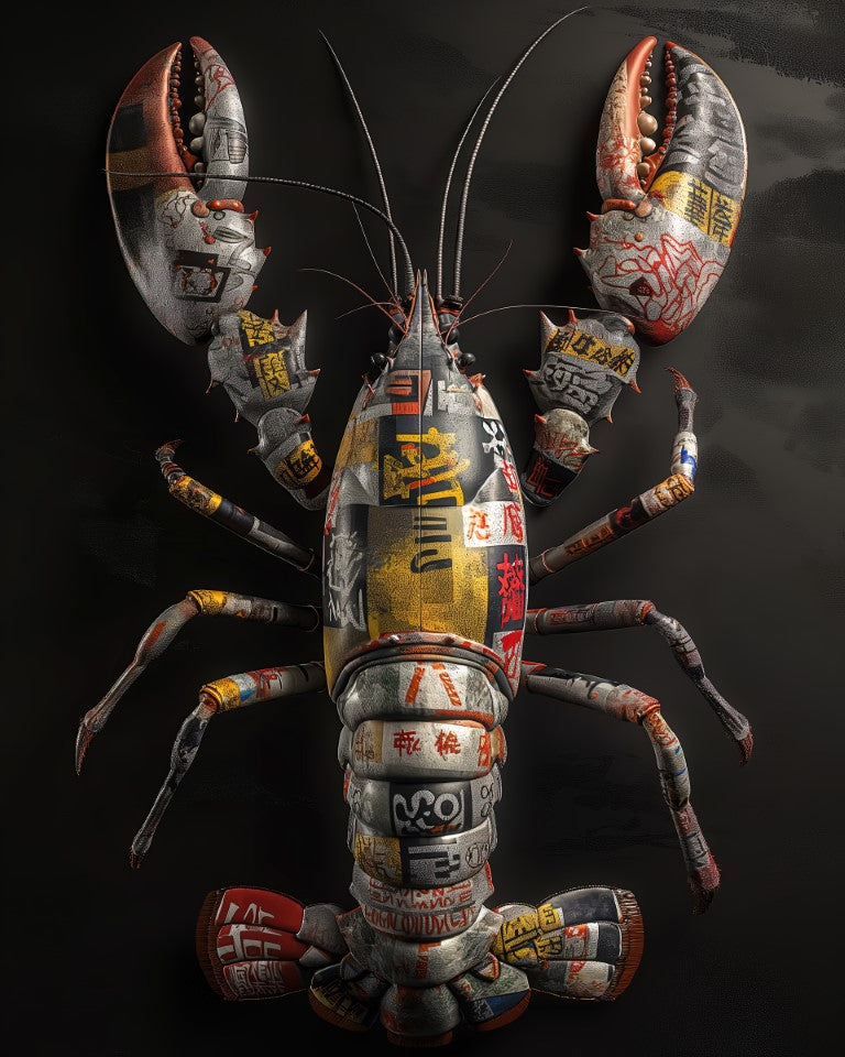 Lobster Graffiti I