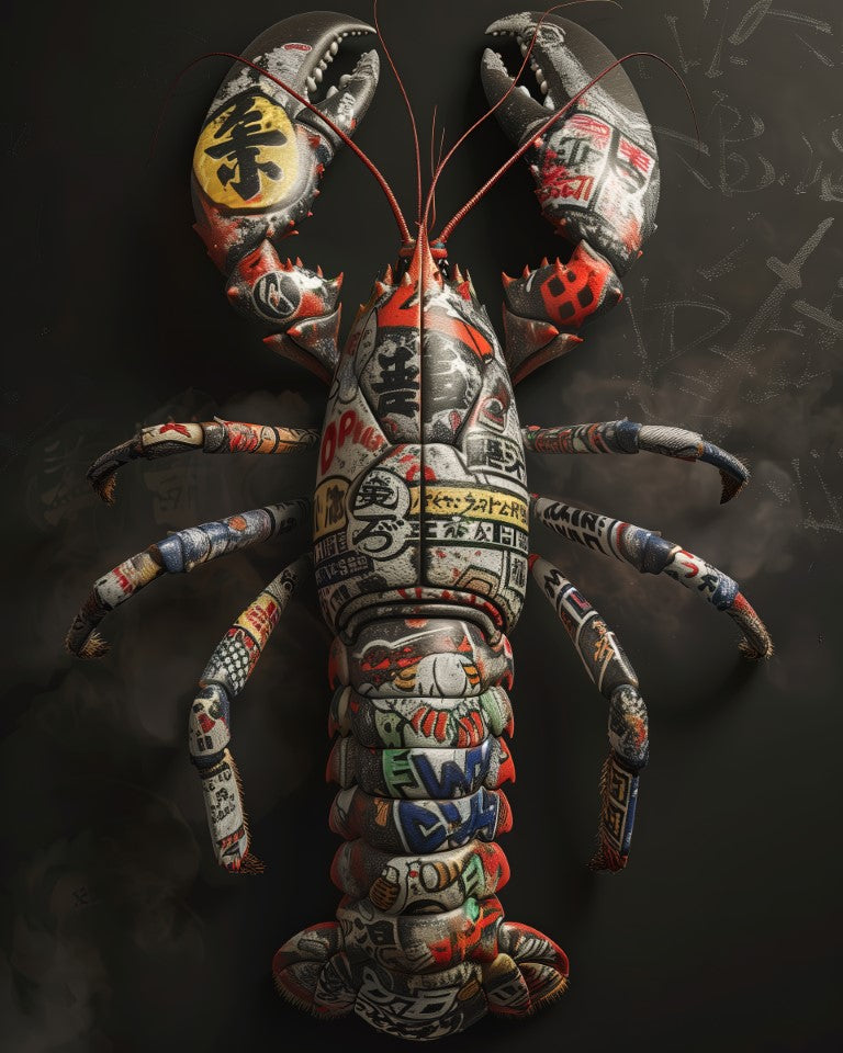 Lobster Graffiti II