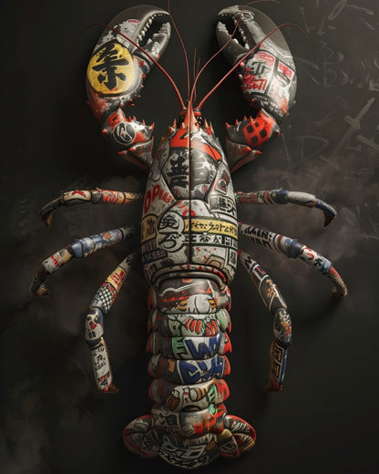 Lobster Graffiti II