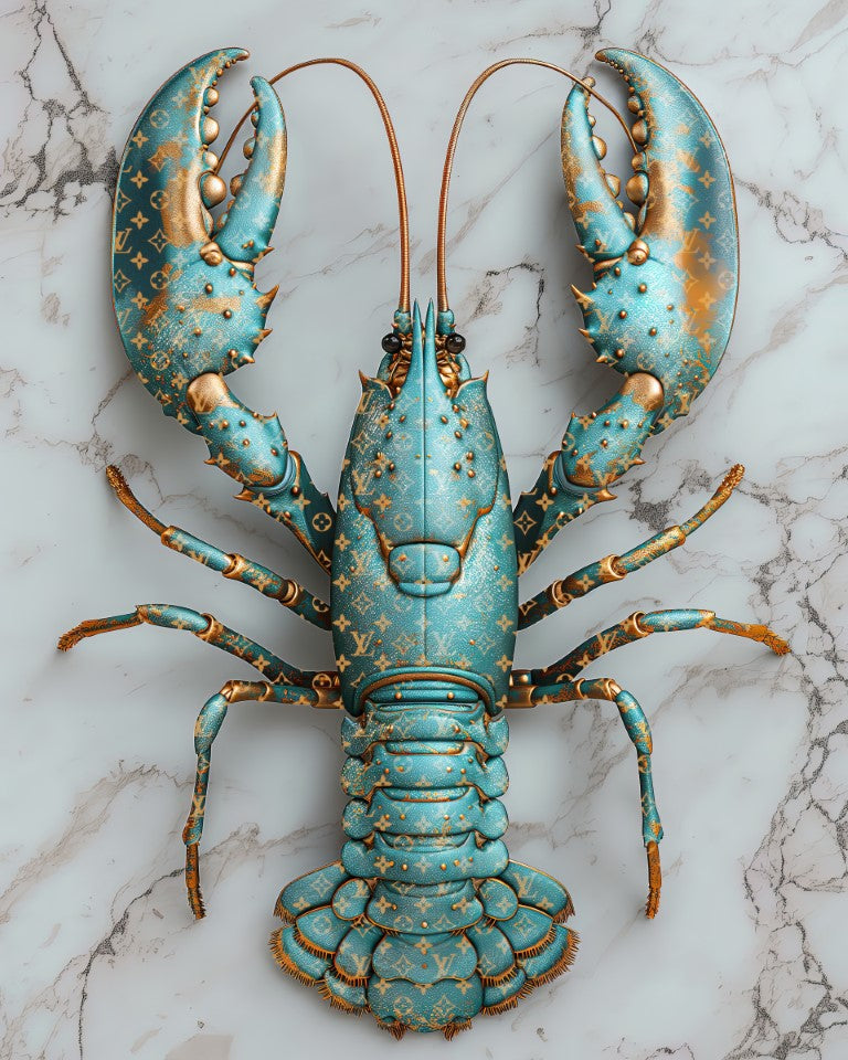 Lobster Louis Vuitton Turquoise