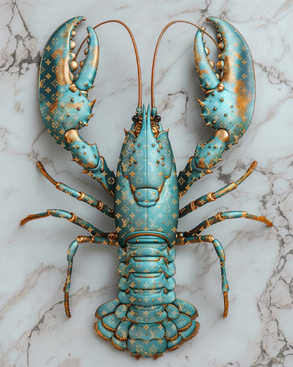 Lobster Louis Vuitton Turquoise