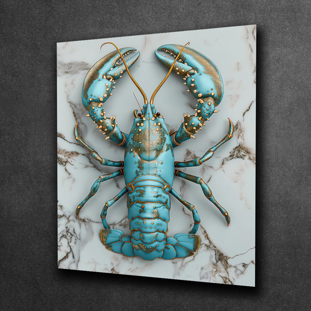 Lobster Turquoise & Gold