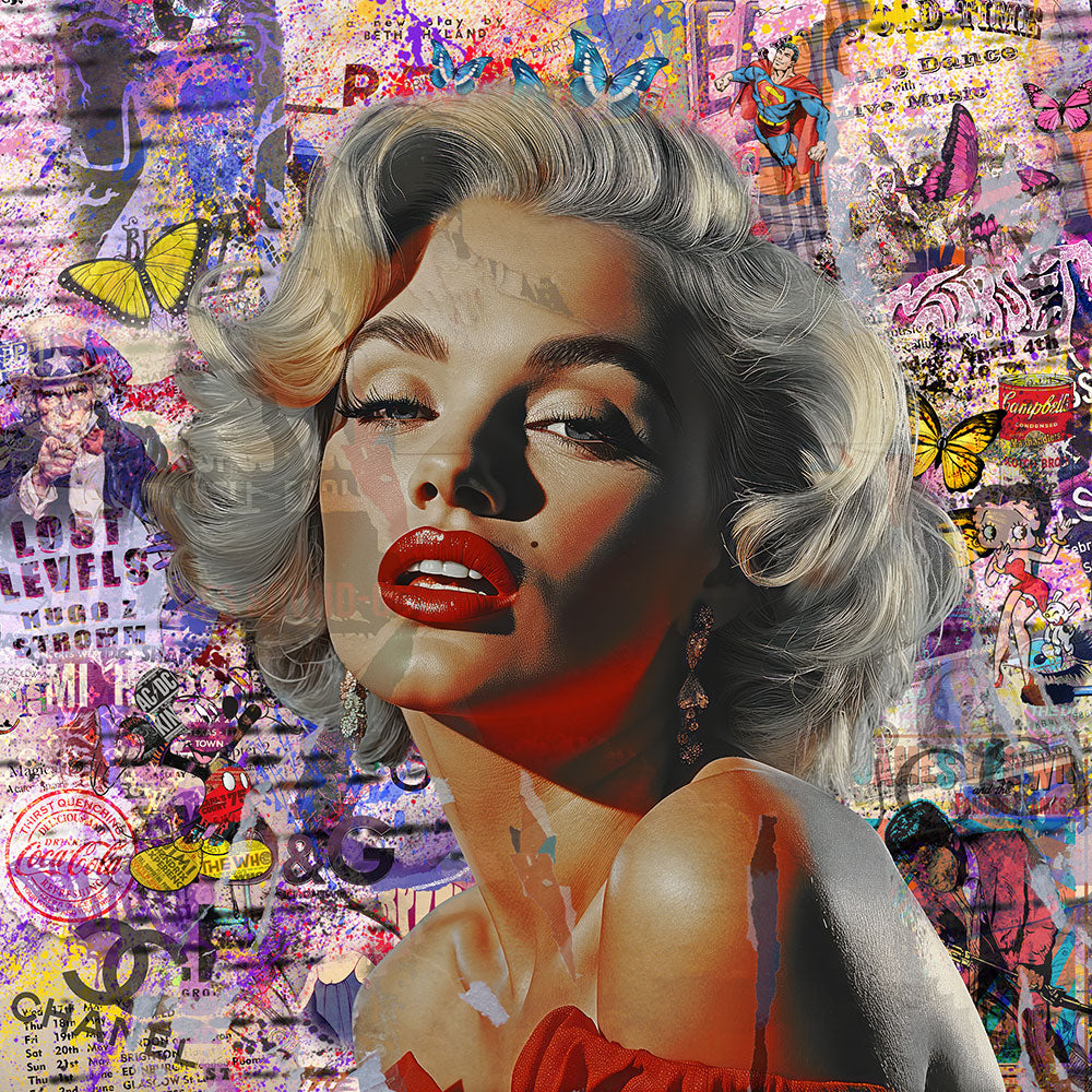 Marilyn Monroe - A Splash of Glamour