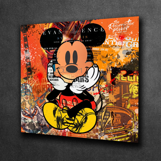 Mickey Meets Retro