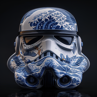 Stormtrooper Renaissance - Katsushika Hokusai The Wave II